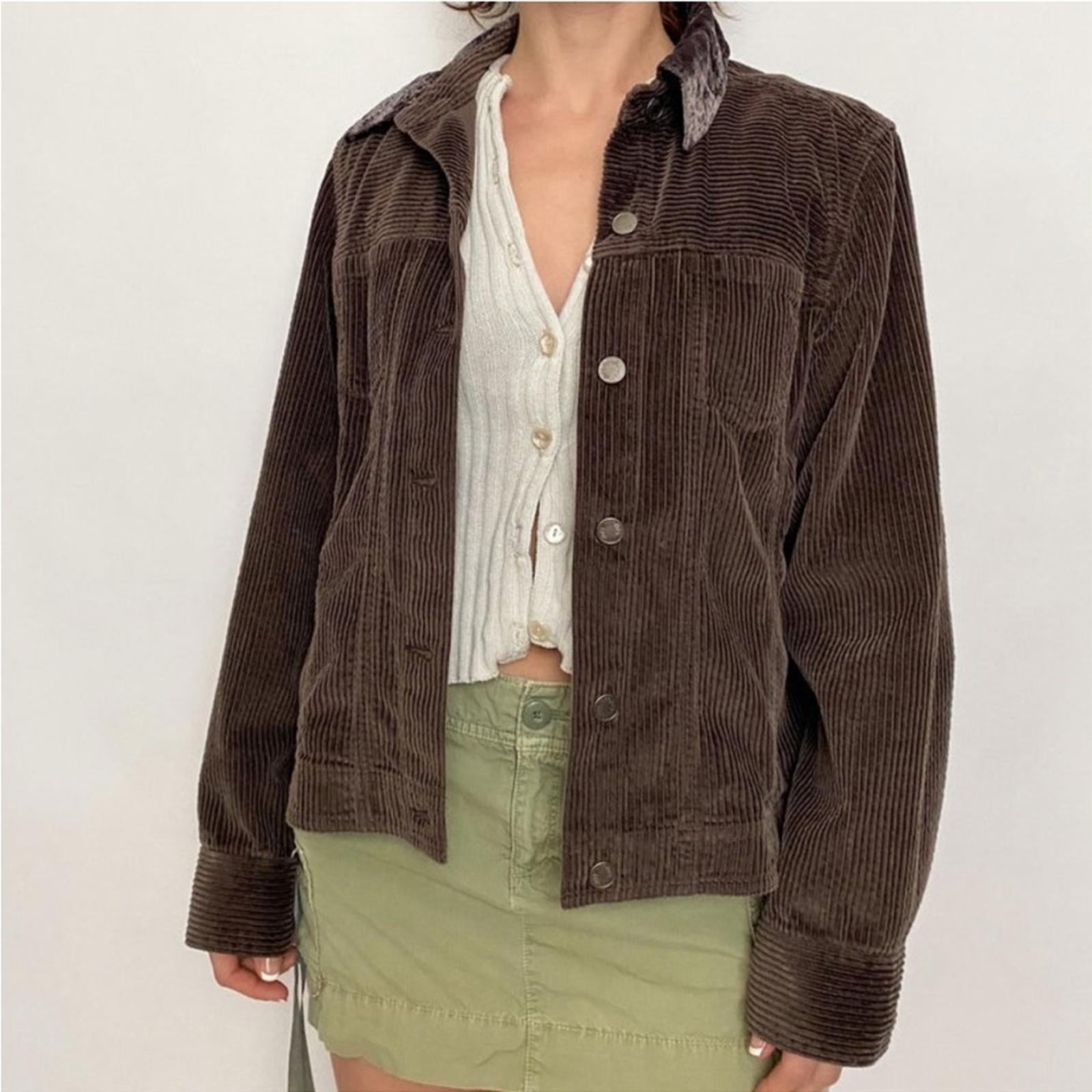 J.Jill Brown Velour Jacket, Cotton Size XS