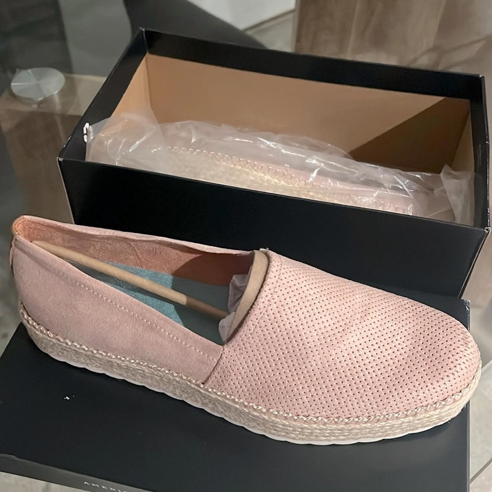 Dr. Scholl’s Sunray Espadrilles, Pink Clay Size 11 New in Box