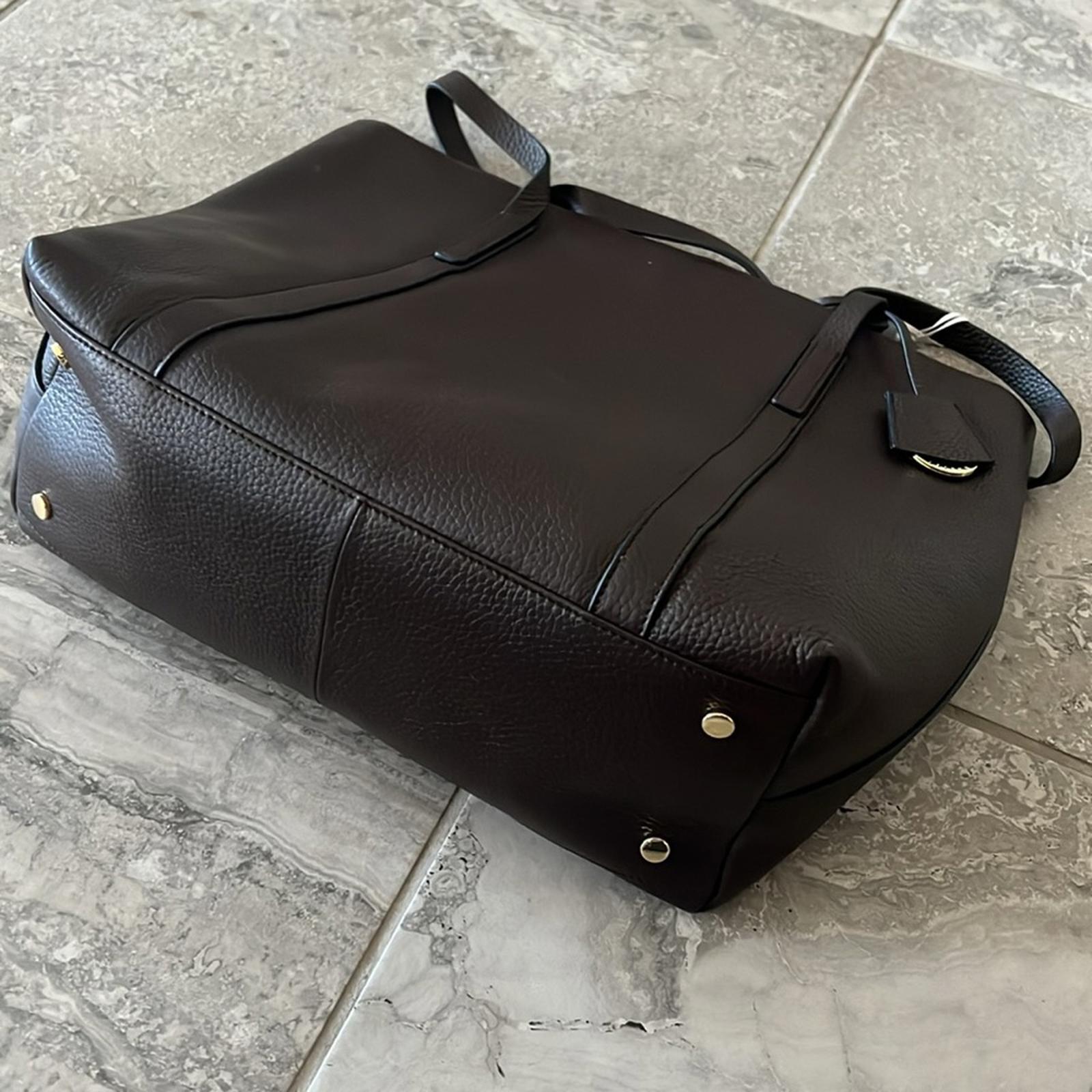 RADLEY London Museum Street Large Open-Top Tote in Dark Brown, NWT