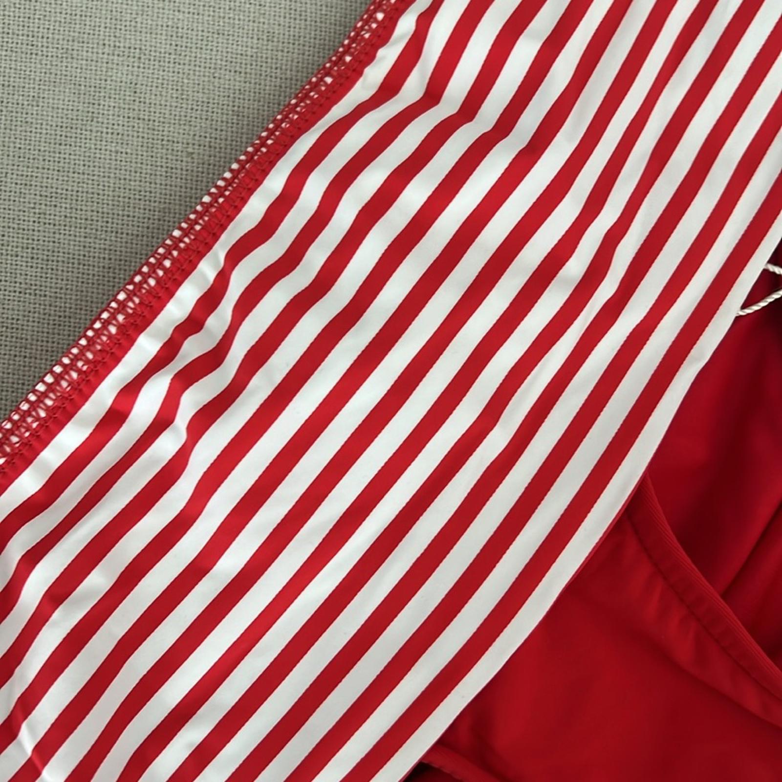 Seafolly Skirted Riviera Striped Hipster Pin-Up Bikini Bottom, Size 12 NWT $72