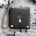NEW Disney Captain Hook Bi-Fold Wallet for in Black, 9”X5” New without Tag