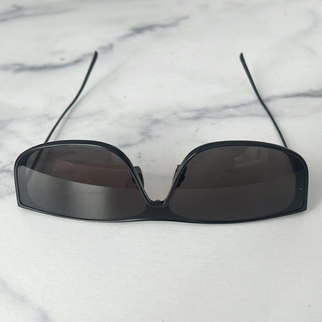 Saint Laurent 605 Luna Rectangular Sunglasses -002 99 S NEW w/Tag $740
