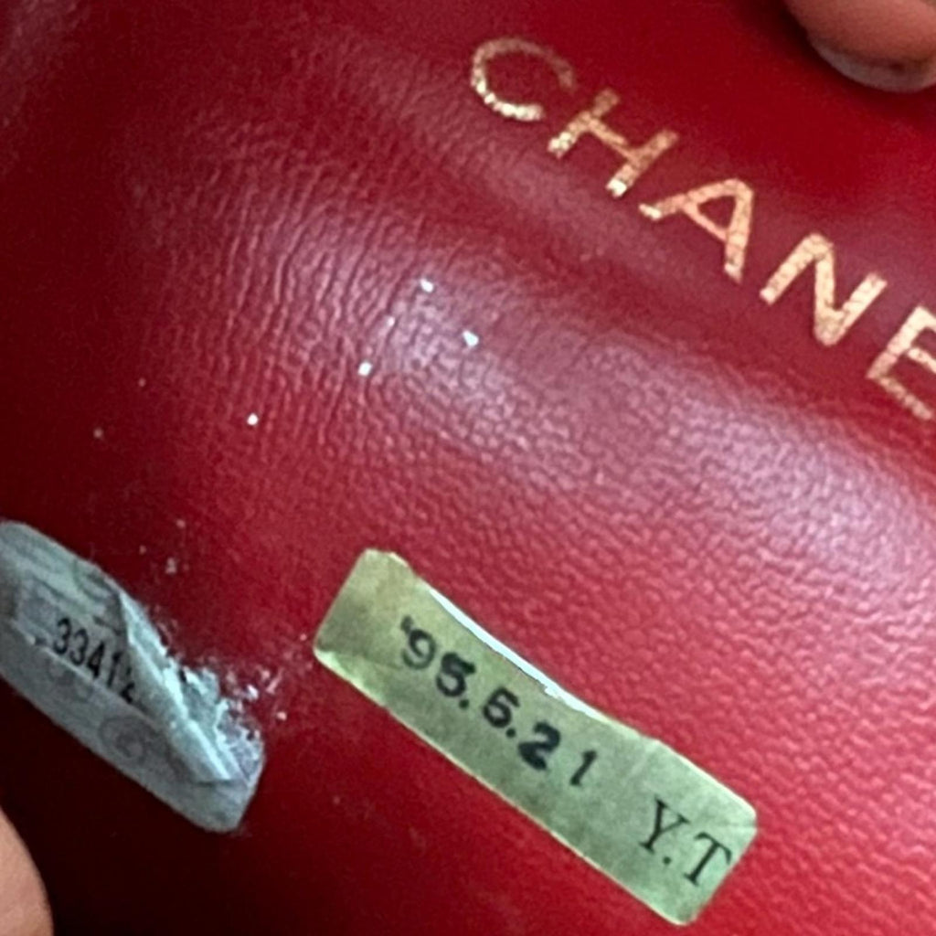 Chanel Timeless Vanity Case, Red Caviar Leather Bag