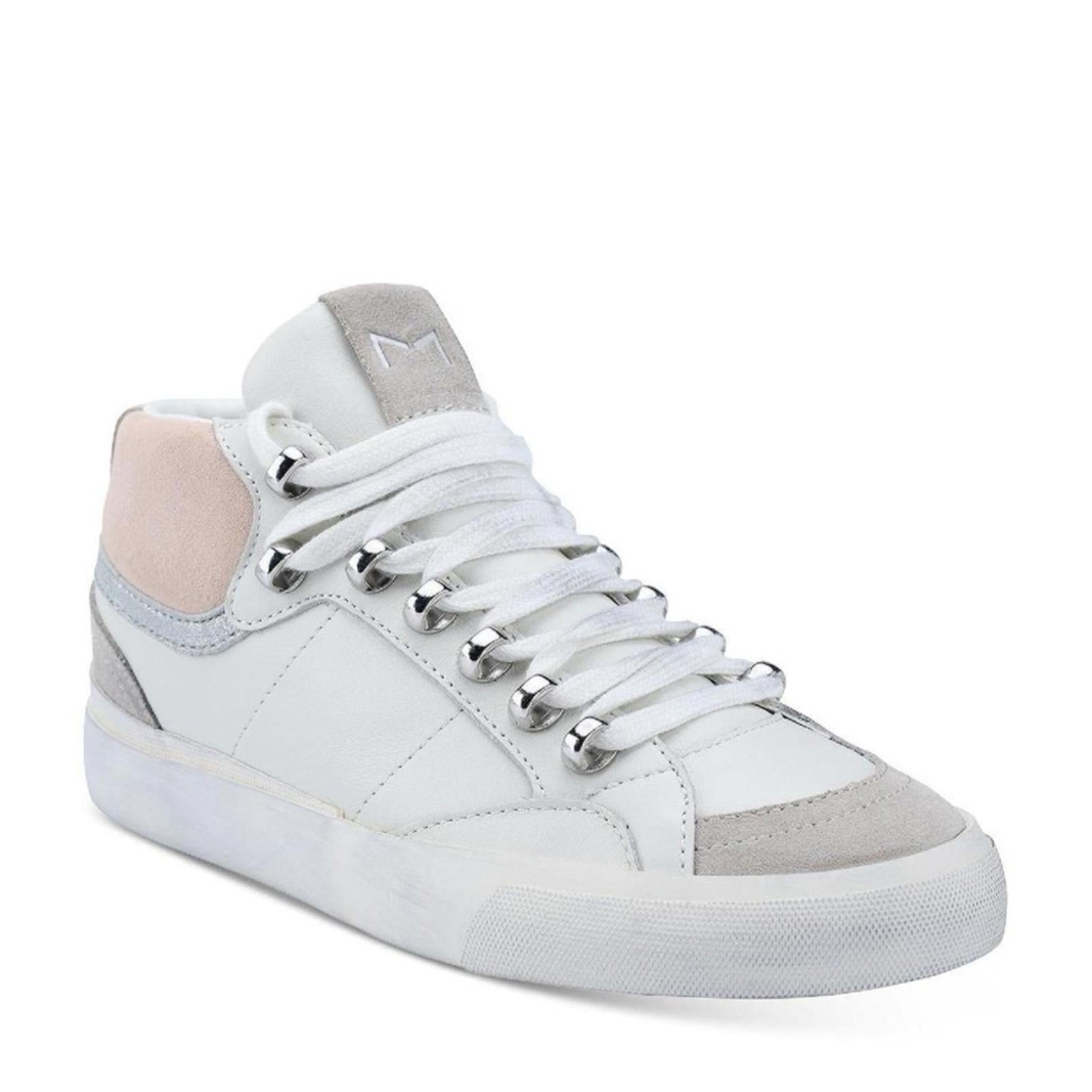 Marc Fisher LTD Merin 3 High Top Sneakers in White, Size 6.5 New in Box $160