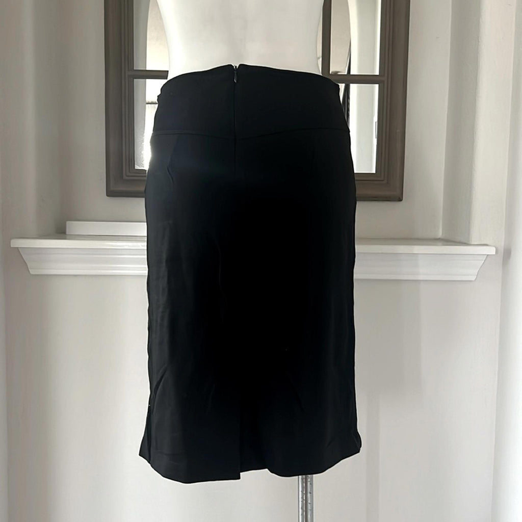 NEW Halogen Seamed Skirt in Rich Black, Size S New w/o Tag $69