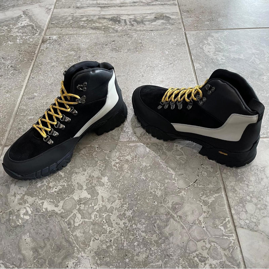 J. Linderberg Hiker High Boots in Black, Size 42 New in Box
