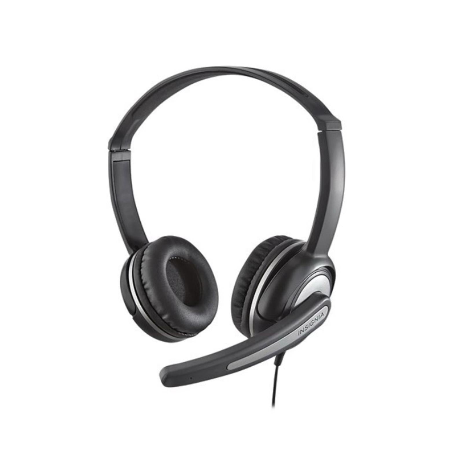 NEW Insignia On-Ear Stereo Headset in Black