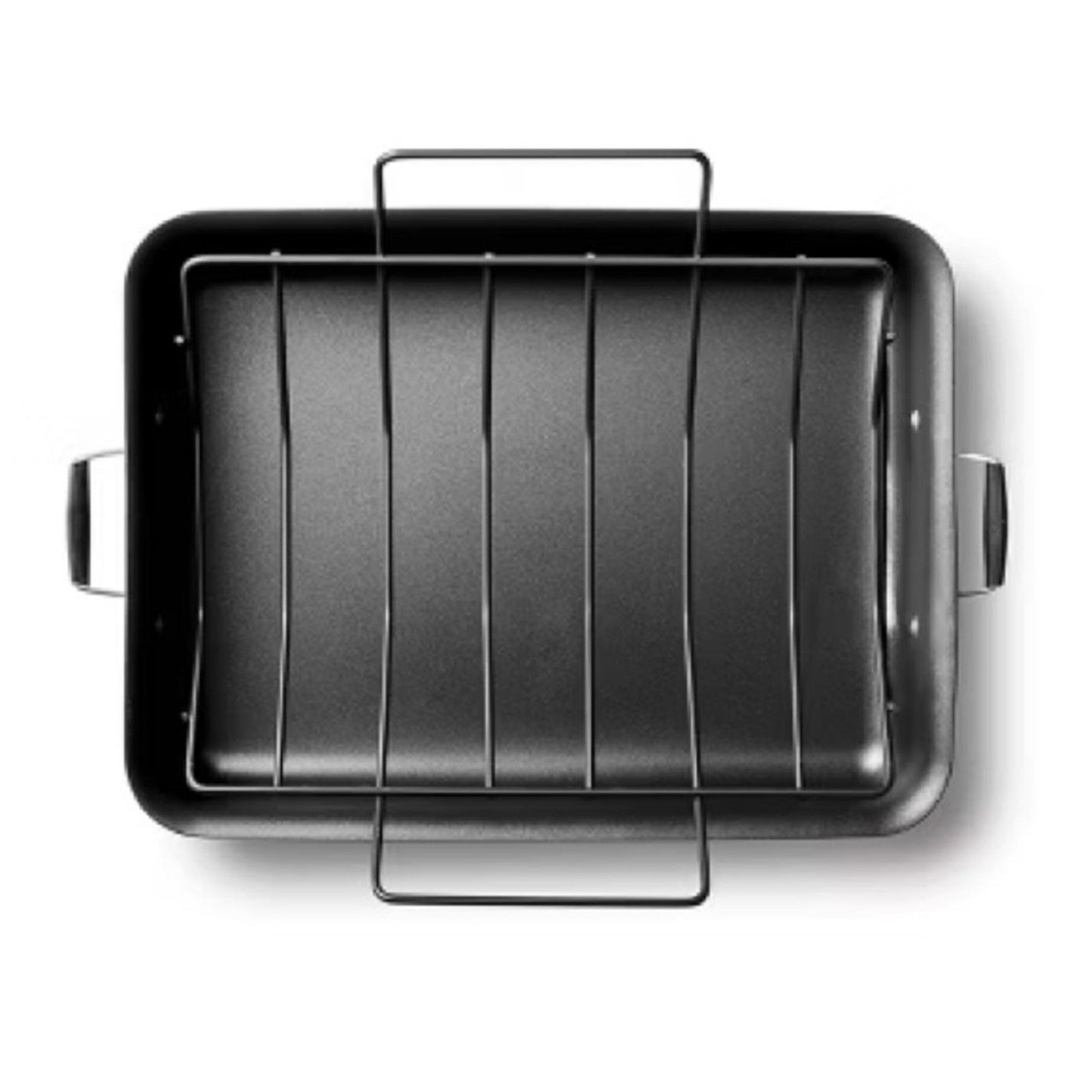 Calphalon Nonstick with AquaShield 16" Roaster w/Rack, 40% Longer Lasting NEW