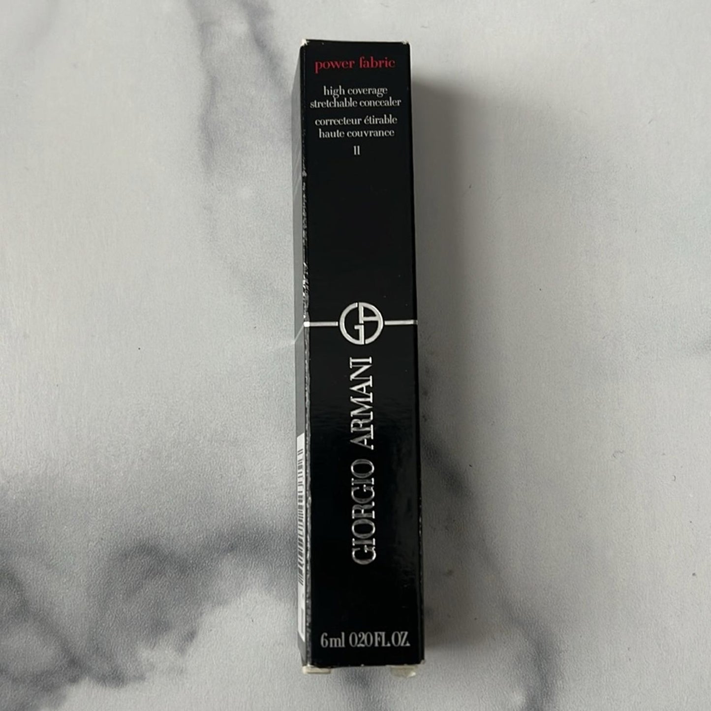 ARMANI Beauty Power Fabric Concealer #11 High Coverage 6ml NEW