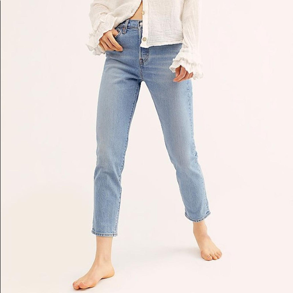 Levi’s Premium Wedgie Icon High-Rise Blue Jeans, Size 32 New with Tag