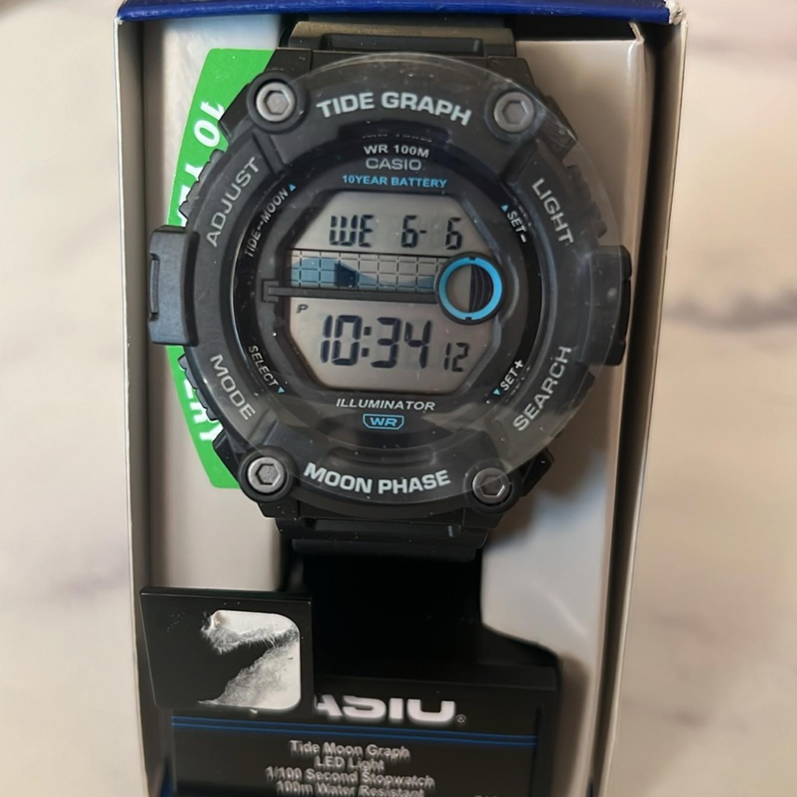 Casio Men’s Marine Digital Watch WS1300H-1AV, NEW w/Tag Retail