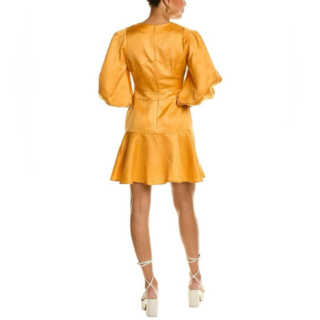 Ted Baker Dorota Topstitch Mini Dress, Size 5/L EXCELLENT! Retail $325