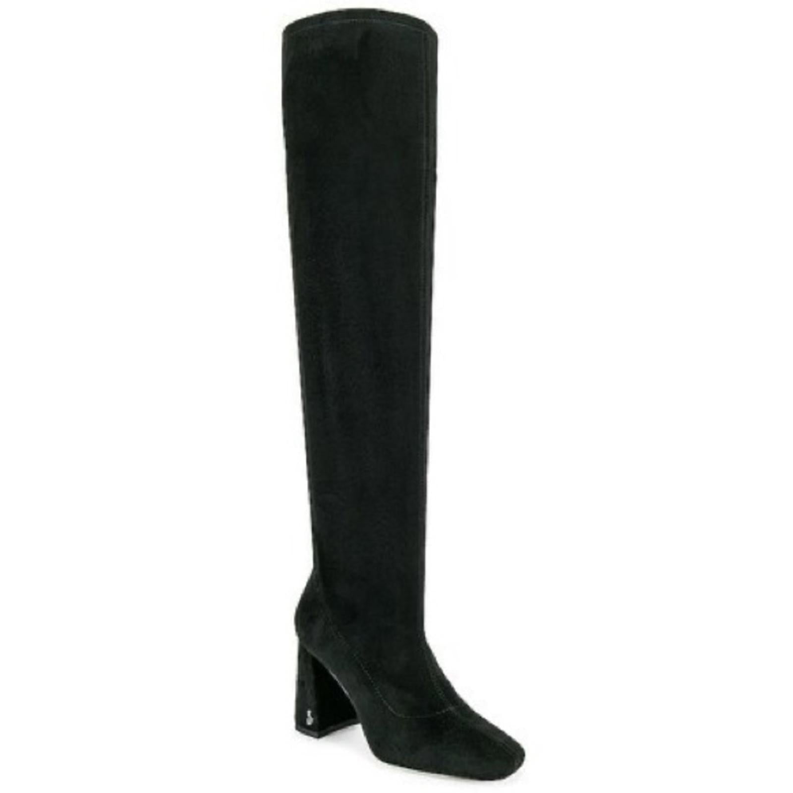 Sam Edelman Cosette Over-the-Knee Boots in Black Suede, REVOLVE Size 8.5 NEW