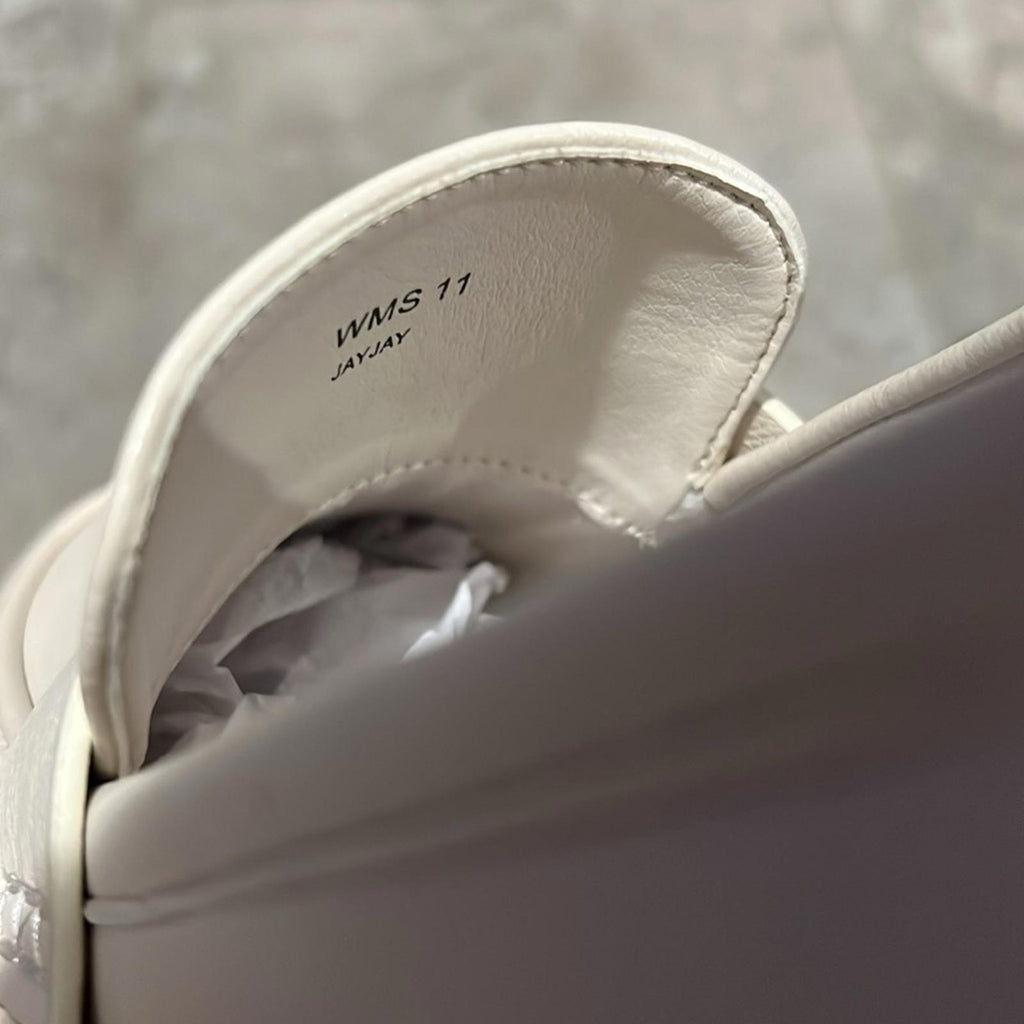 Dolce Vita JayJay Block Heel Lug-Sole Penny Loafers, Ivory Size 11 New in Box