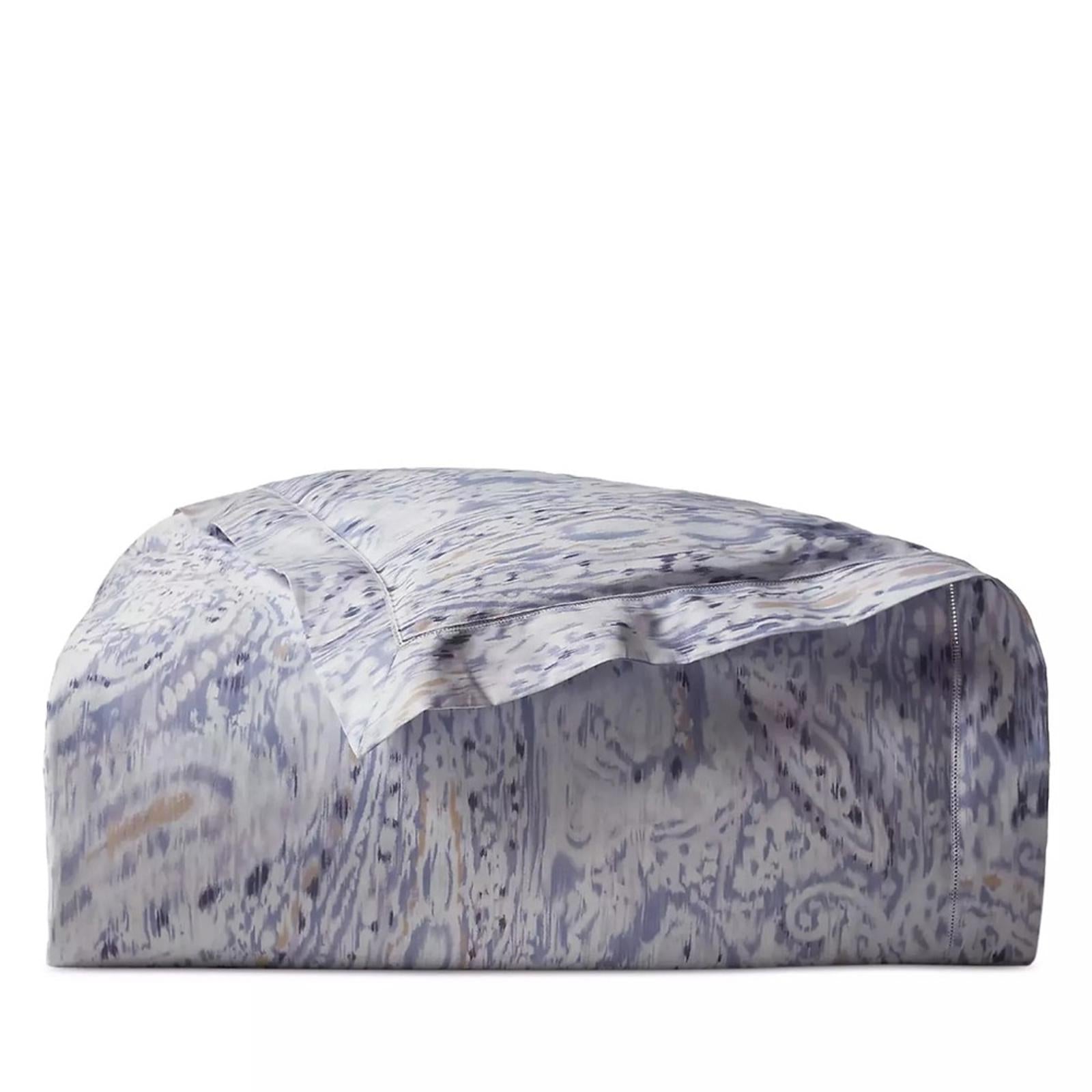 Ralph Lauren Lorelai Cotton Sateen Queen Duvet Cover in Periwinkle, NEW w/Tag