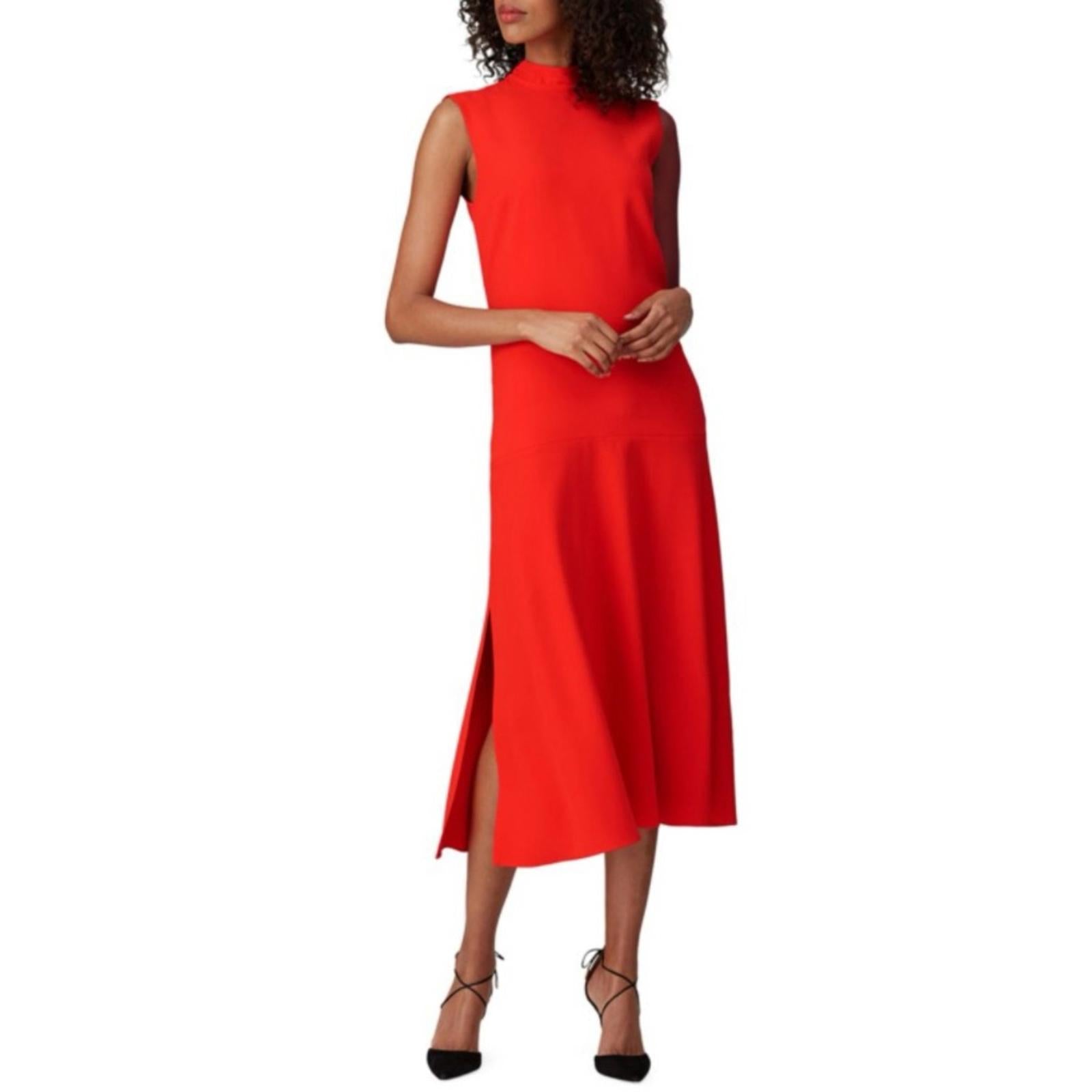 Victoria Beckham Back Tie Midi Shift Dress, Size UK12, US8 EXCELLENT!