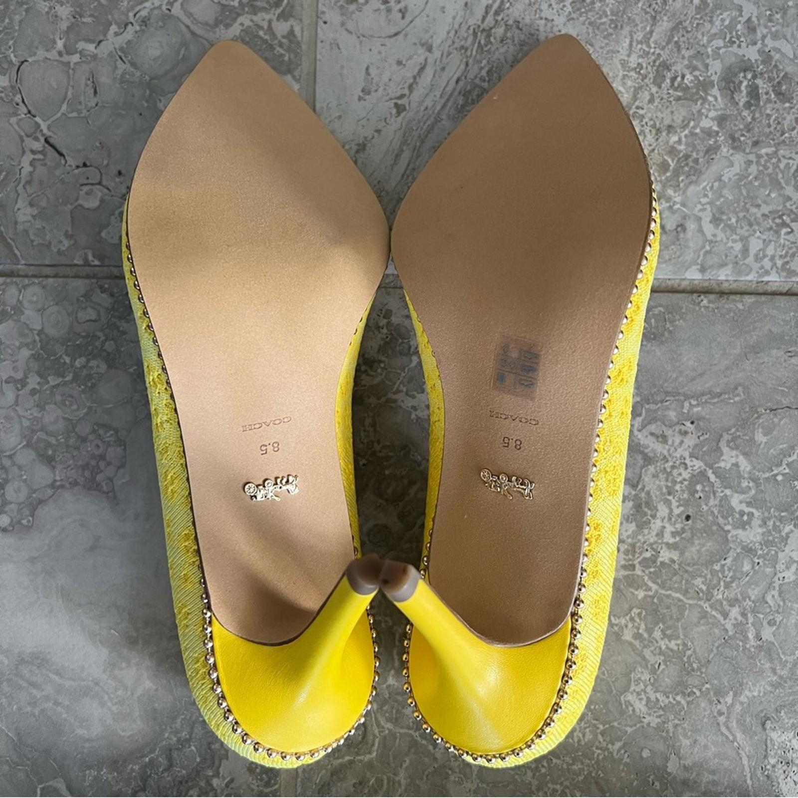 Coach Waverly Knit Buttercup Pumps, Size 8.5, New in Box (SOLD OUT)