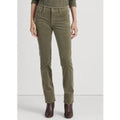 Lauren Ralph Lauren Stretch Corduroy Straight Pants, Green, Size 14 NWT $145