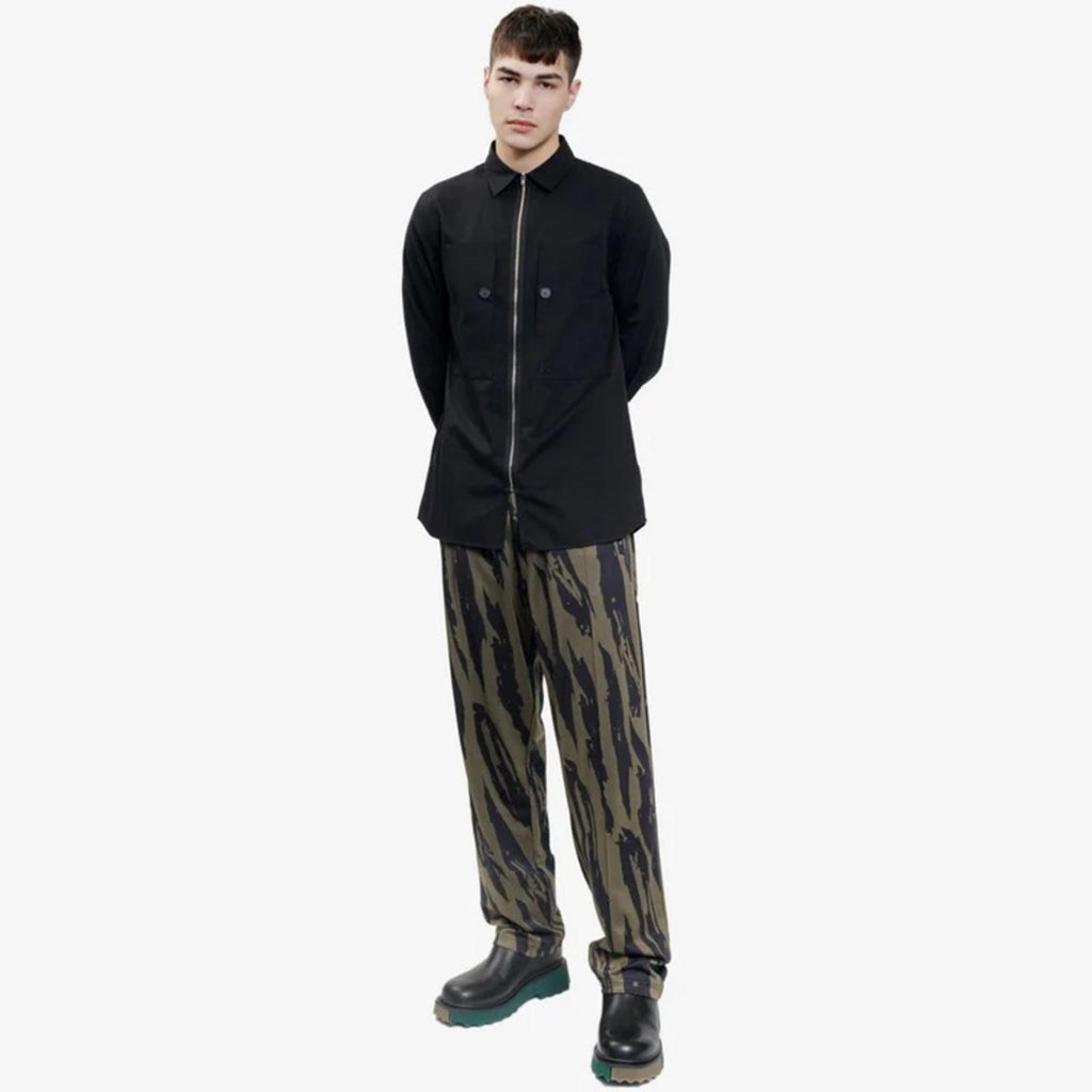 Kenzo Pleat Camo Lounge Pants, Printed Track Size L New w/Tag Retail $480