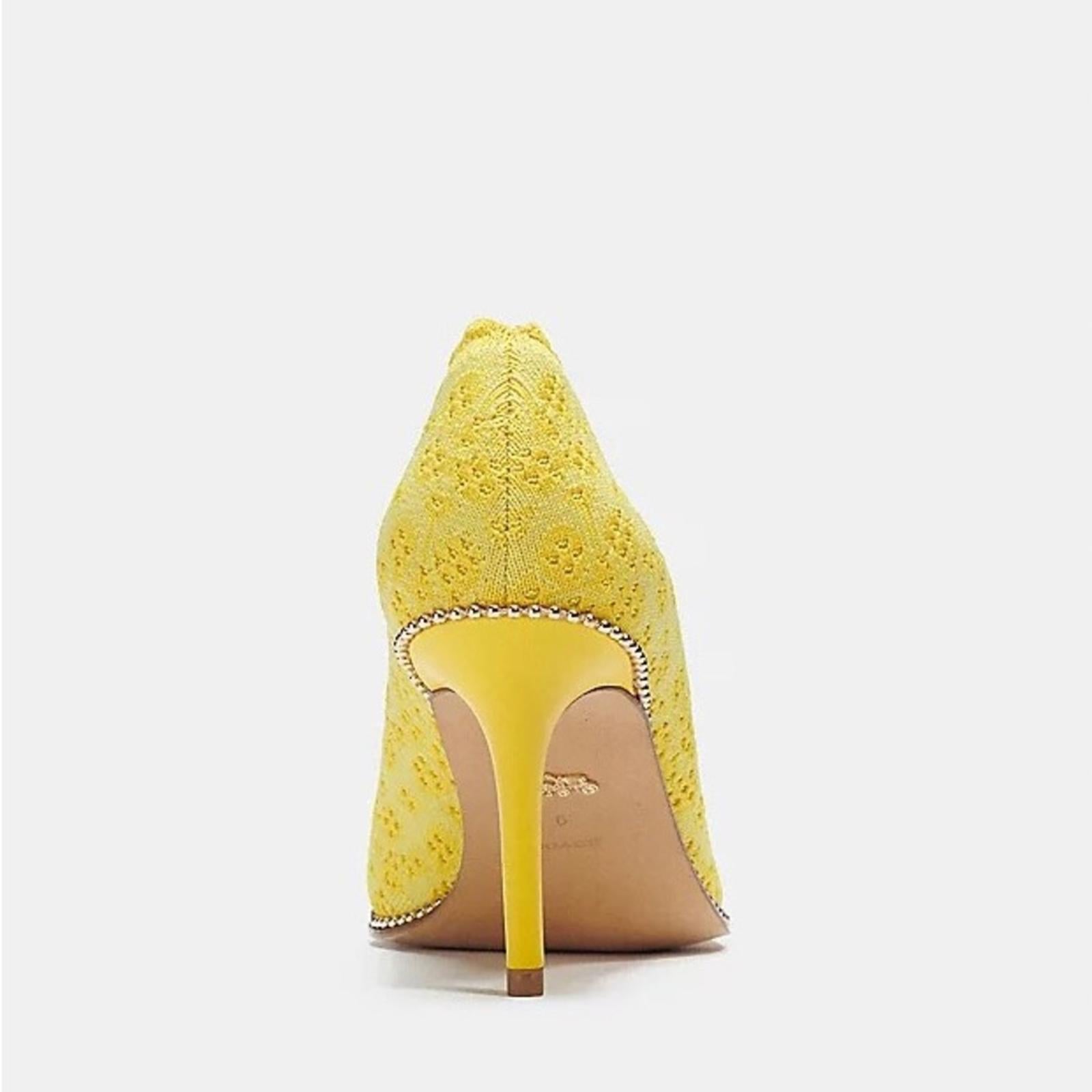 Coach Waverly Knit Buttercup Pumps, Size 8.5, New in Box (SOLD OUT)