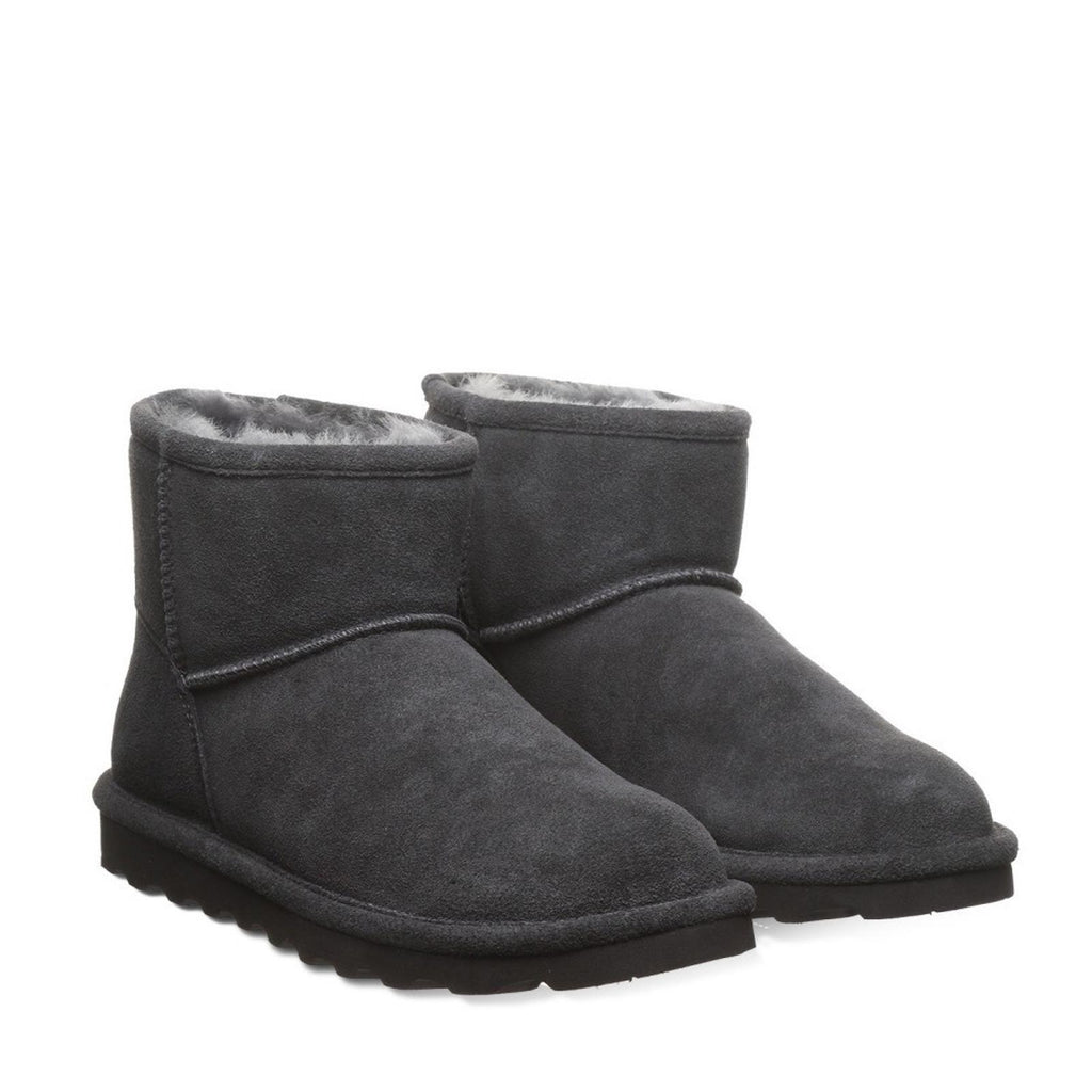 BearPaw Alyssa Suede Ankle Boots in Graphite, NWT, Size 9