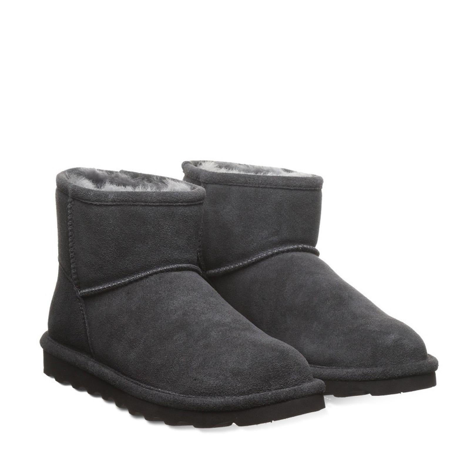 BearPaw Alyssa Suede Ankle Boots in Graphite, NWT, Size 9