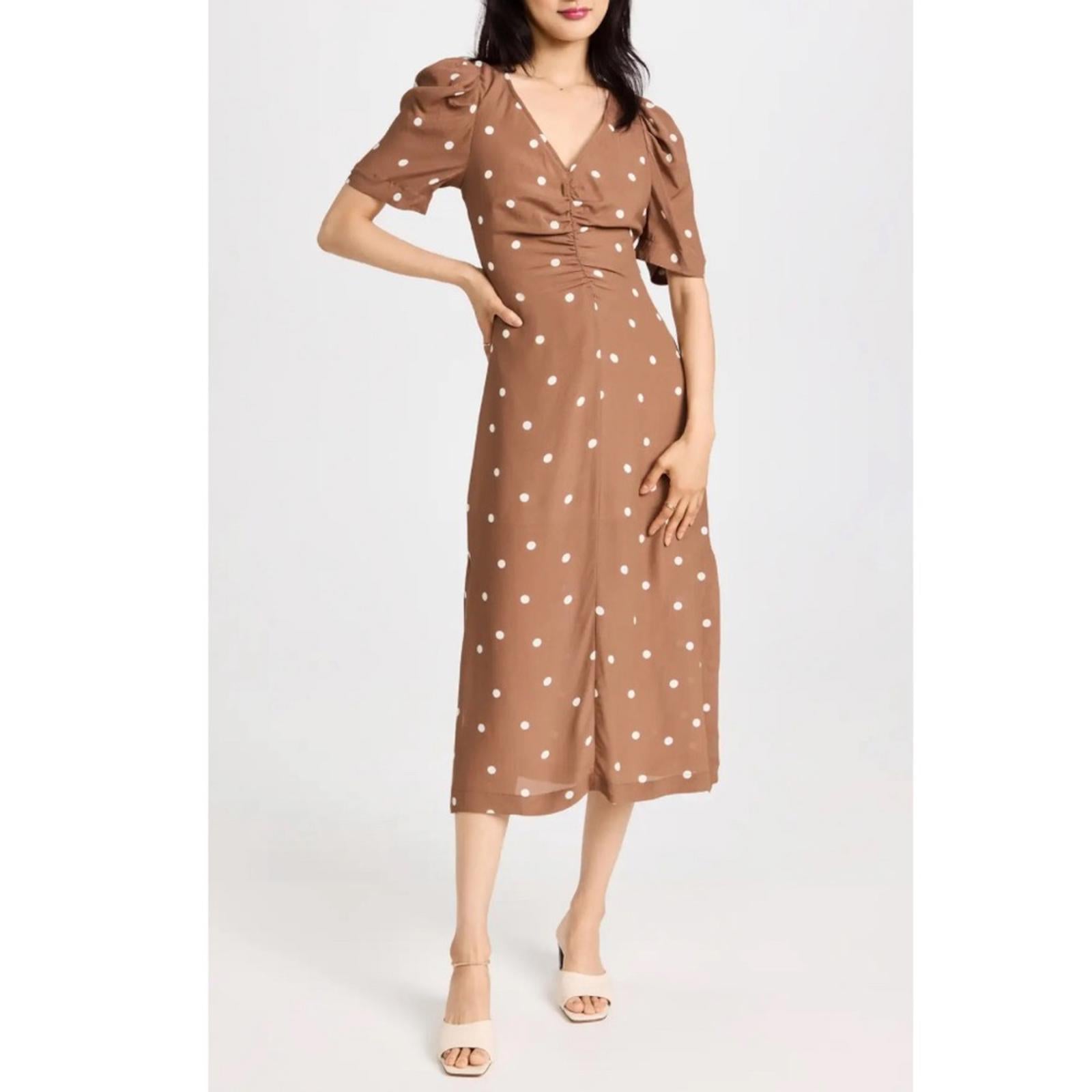 Baum Und Pferdgarten Addax Pinecone Dot Dress, Size FR 36 / US 4, New w/Tag $379