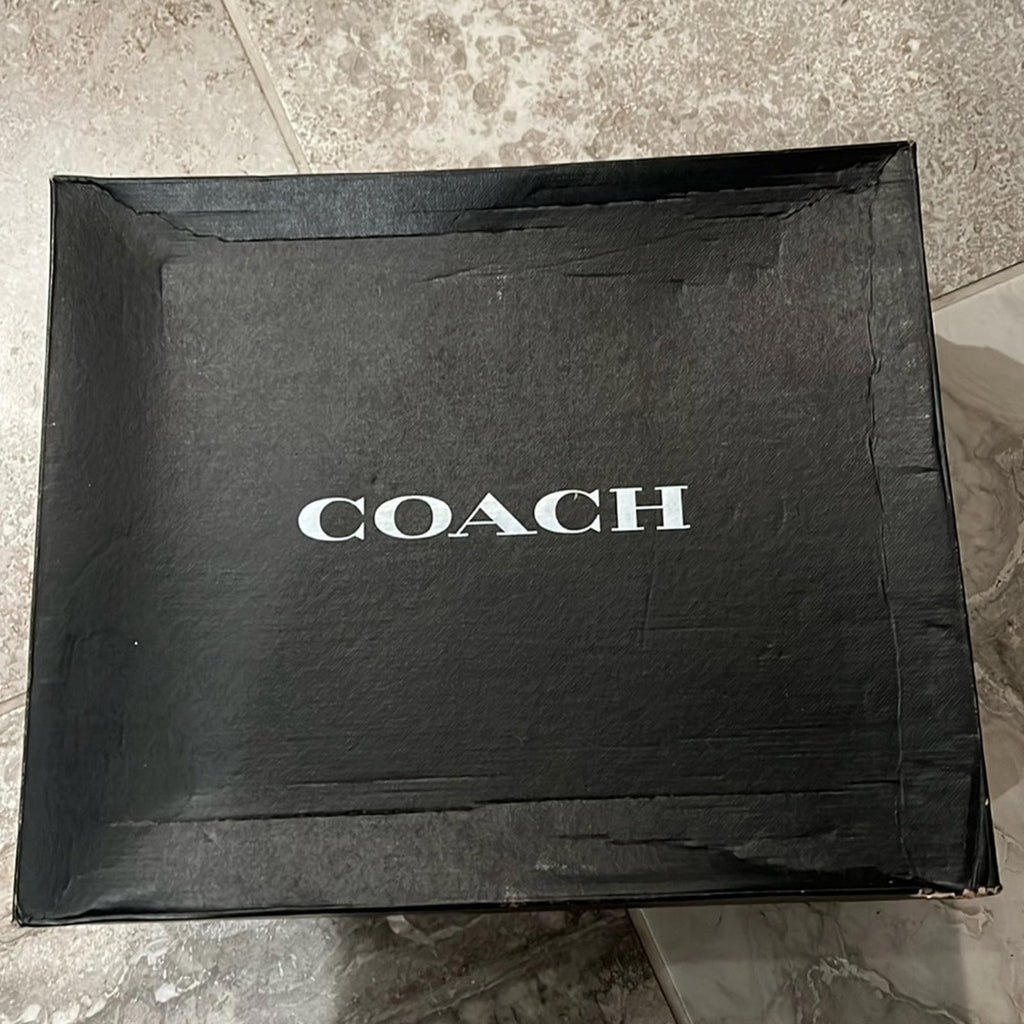 Coach Joy Lug-Sole Booties in Dark Cranberry, Size 11 New in Box $250