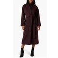 ASTR the Label Berkley Belted Coat in Wine, Size XS New w/Tag