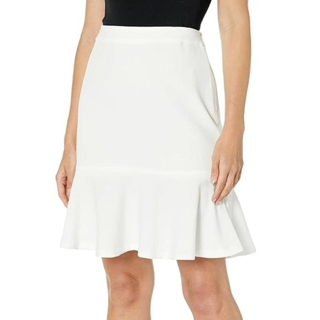 Le Suit Blossom/Van Ice A-Line Skirt, Petite Size 12, NEW