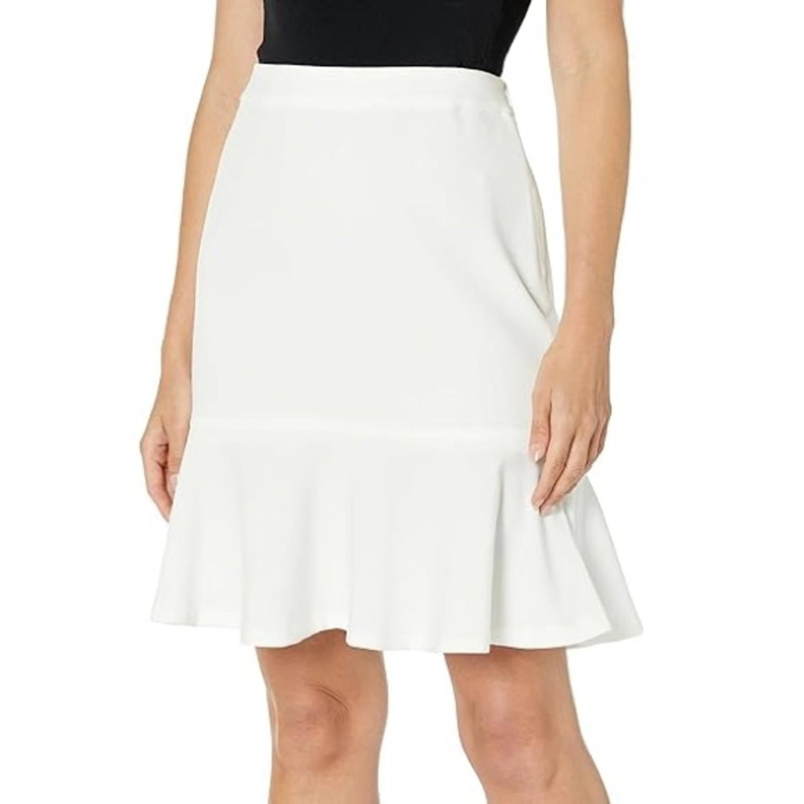 Le Suit Blossom/Van Ice A-Line Skirt, Petite Size 12, NEW