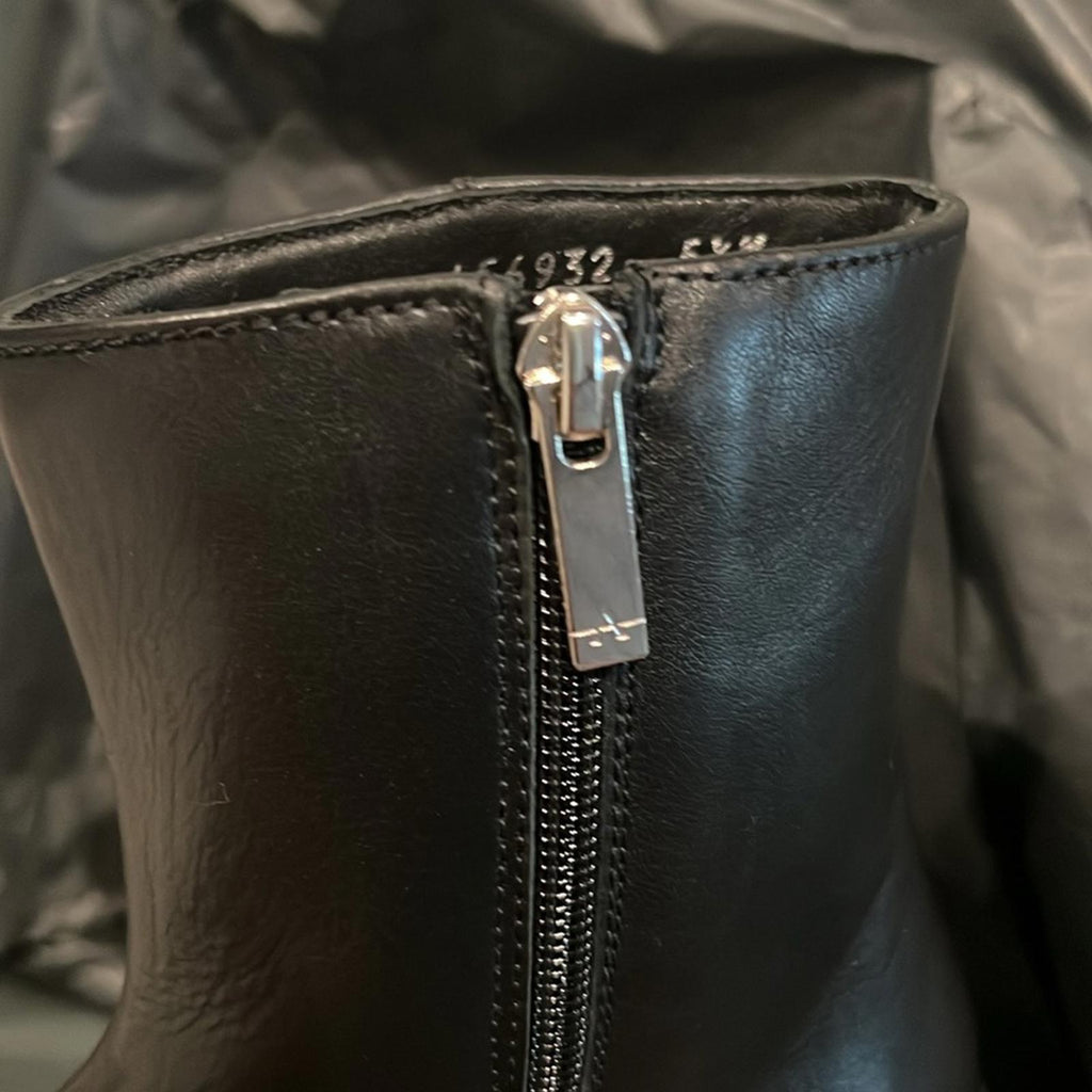 Aquatalia Maddie Weatherproof Booties in Black Size 5.5 New in Box $495