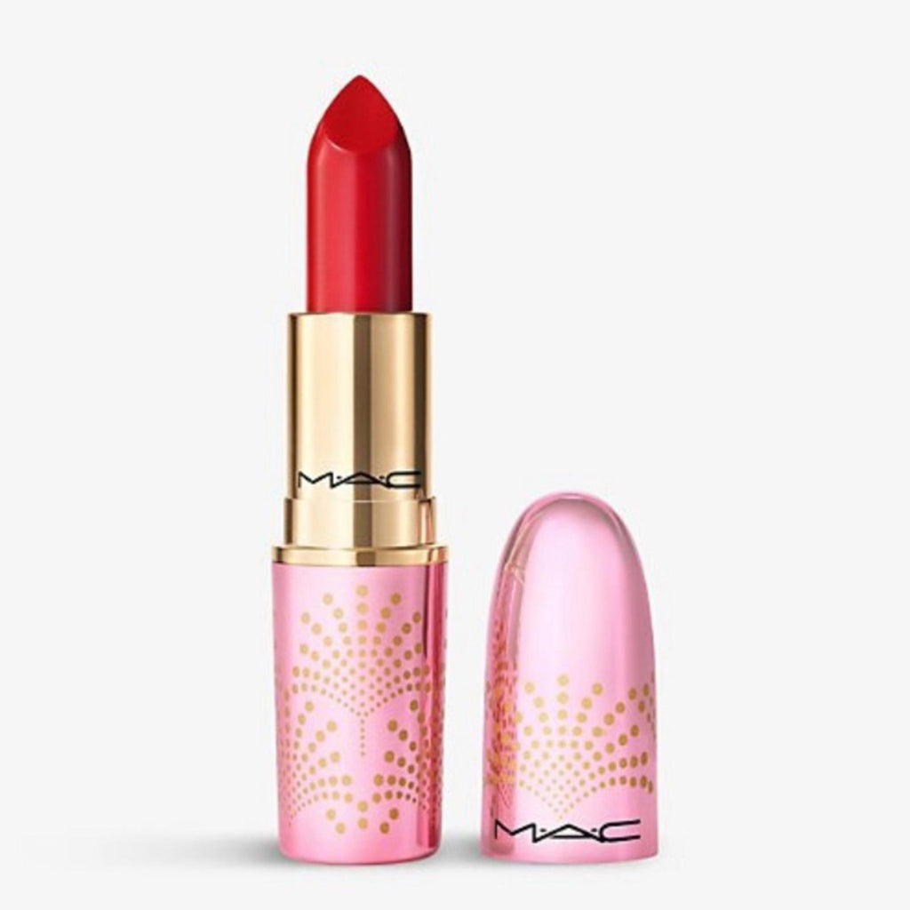 MAC Bubbles & Bows Lustreglass Sheer-Shine Lipstick “PUT A BOW ON IT” NEW no Box