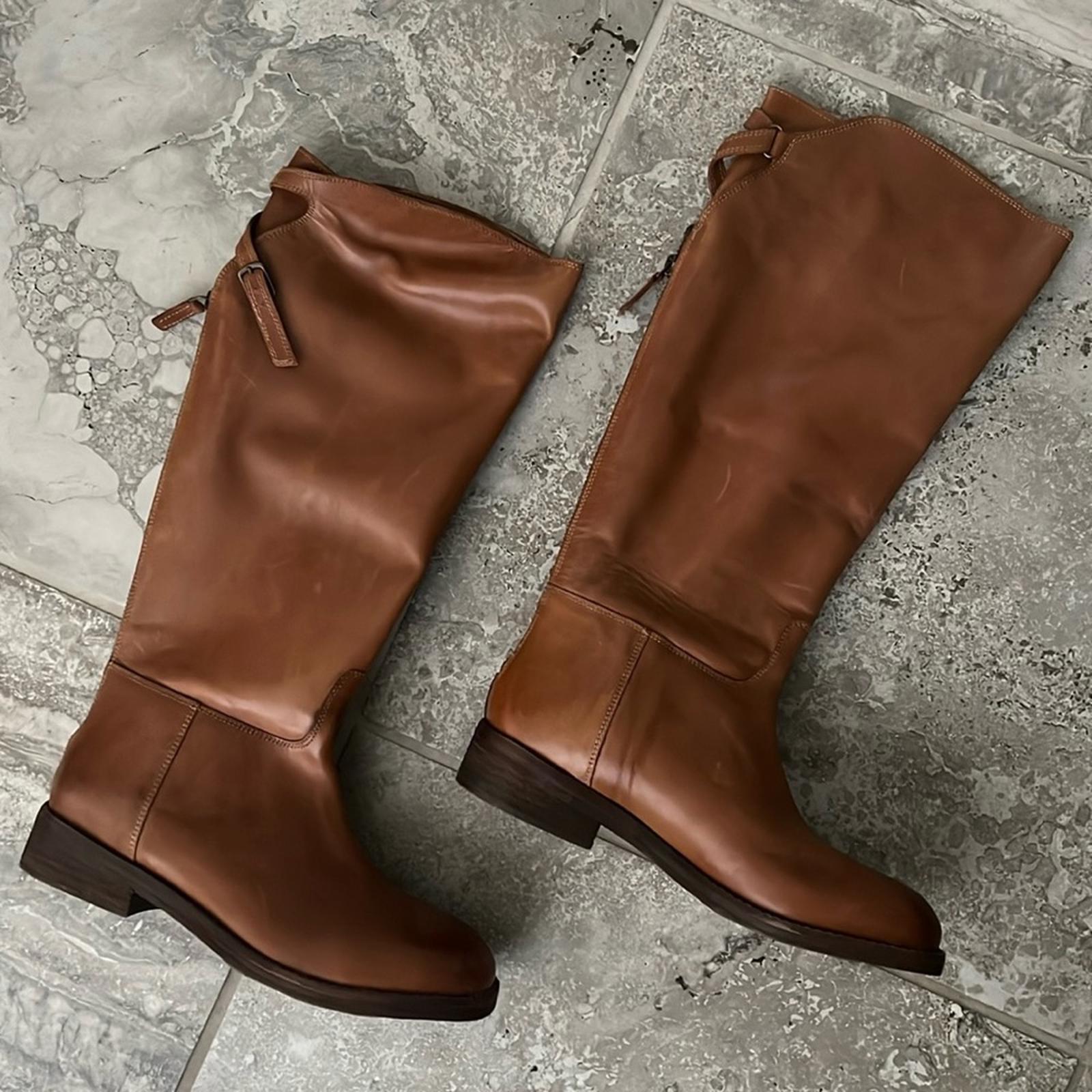 Free People Everly Equestrian Boots, Size EU 38.5 EXCELLENT! Retail $248