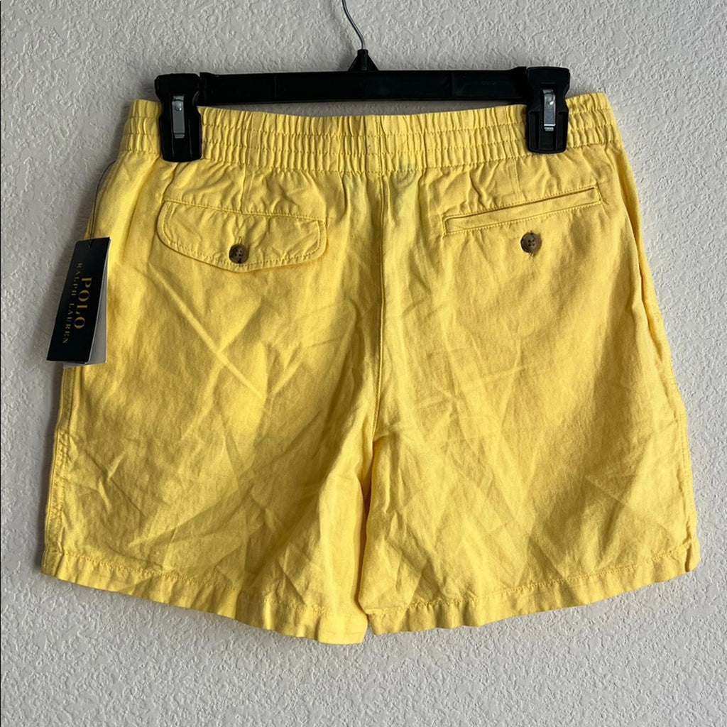 Polo Ralph Lauren Big Boys Polo Prepster Shorts in Oasis Yellow, Size 16, NWT