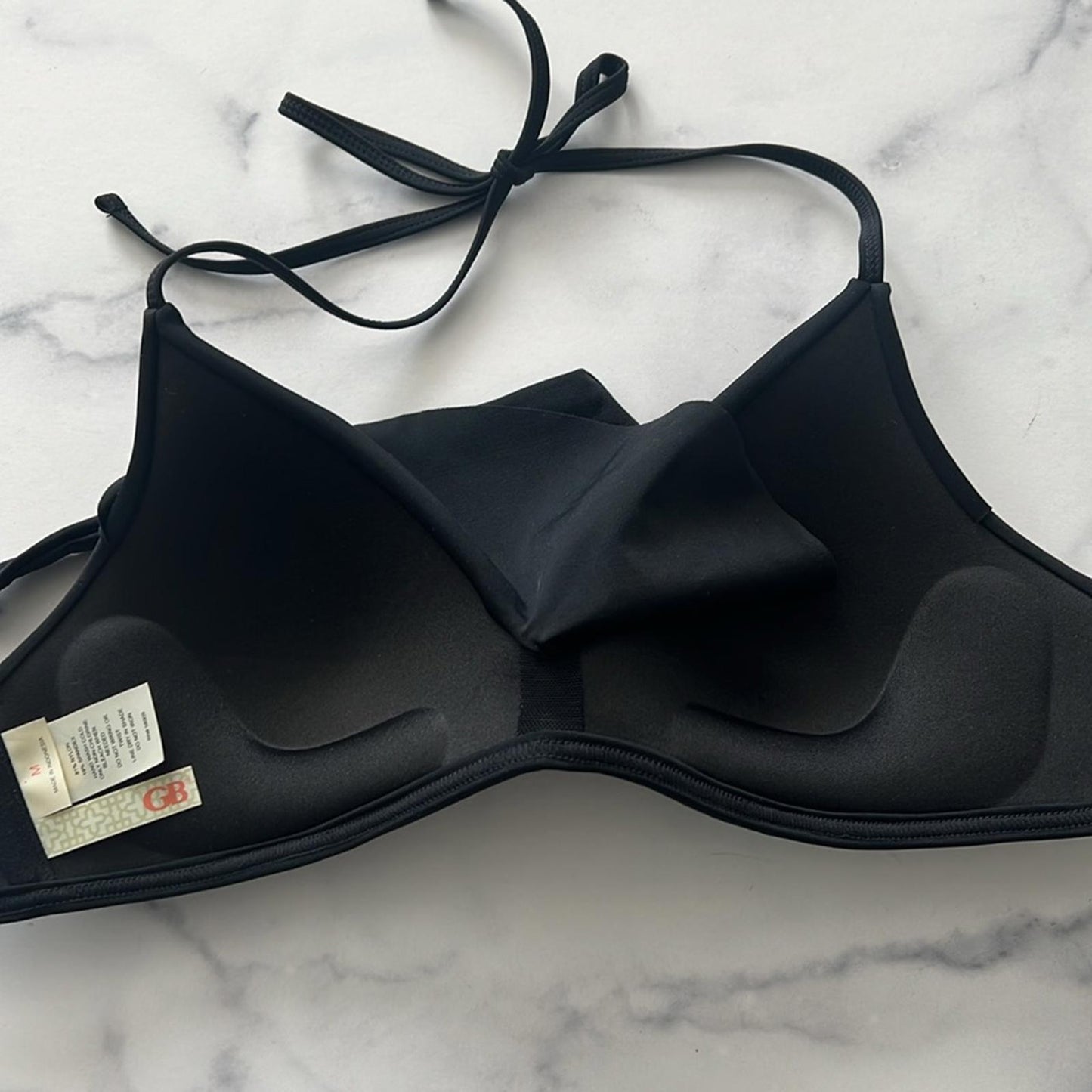 Gianni Bini Black Bikini Top, Size M New w/o Tag