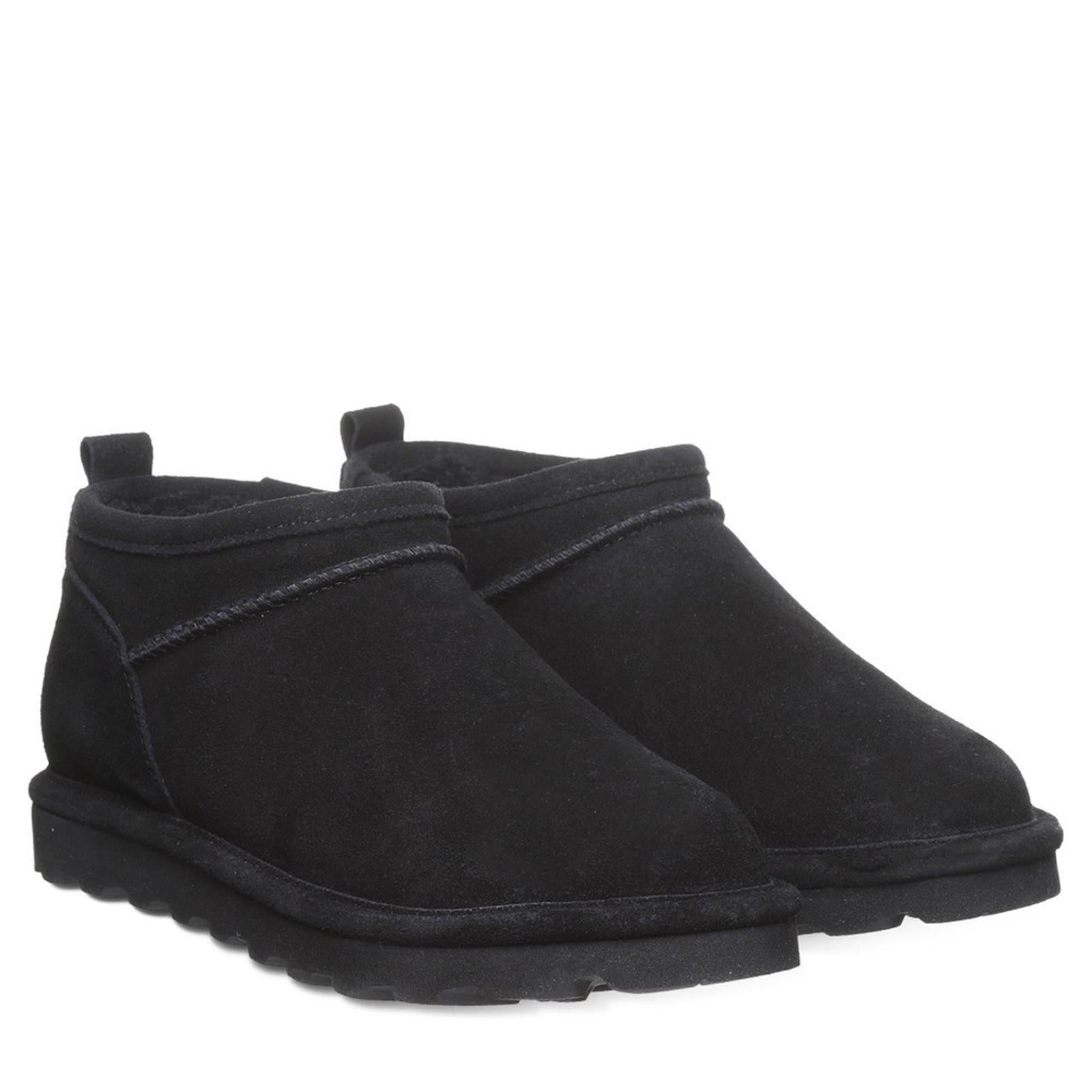 BearPaw Super Shorty Booties in Black, NWT, Size 9