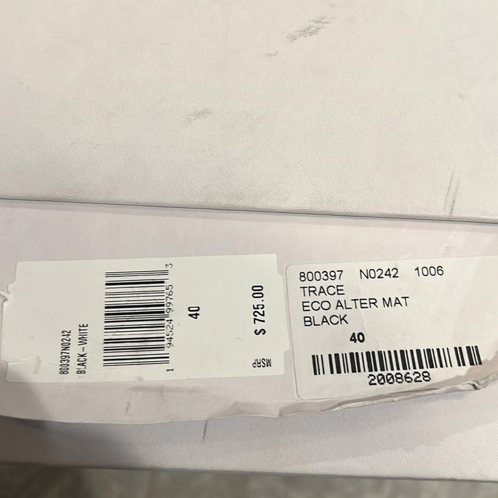 Stella McCartney Trace Chelsea Boots w/Logo Black, Size 40 New