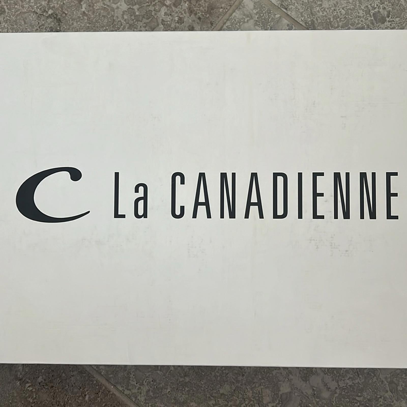 NWT La Canadienne Paul Buckled High Heel Boots, Black Size 7.5M New in Box