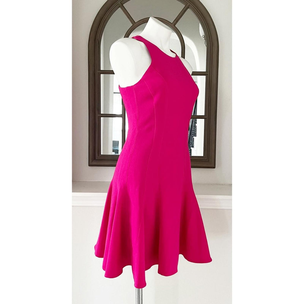 NEW Trina Turk Jeri Dress in Fuchsia Pink, Size 4 EXCELLENT New w/o Tag