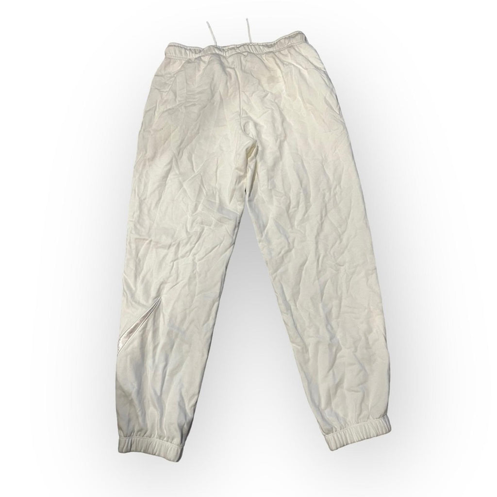 NEW Nike White Fleece Lined Jogger Pants, Size M New w/o Tag