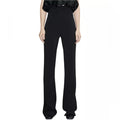 Et Ochs Adrian Fit and Flare Pants in Black, Size 4 New w/Tag, Retail $795