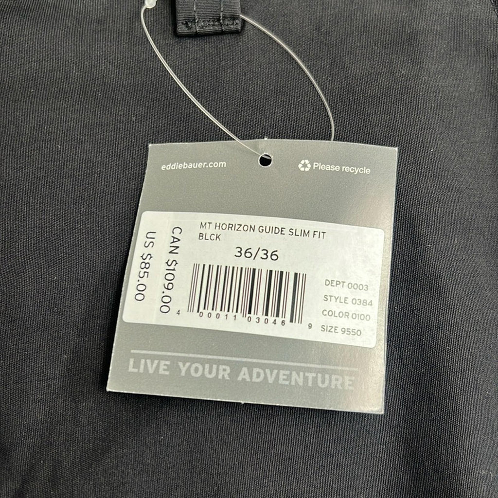 Eddie Bauer Horizon Guide Chino Pants Slim/Straight Tall, NWT, Size W36 X L36