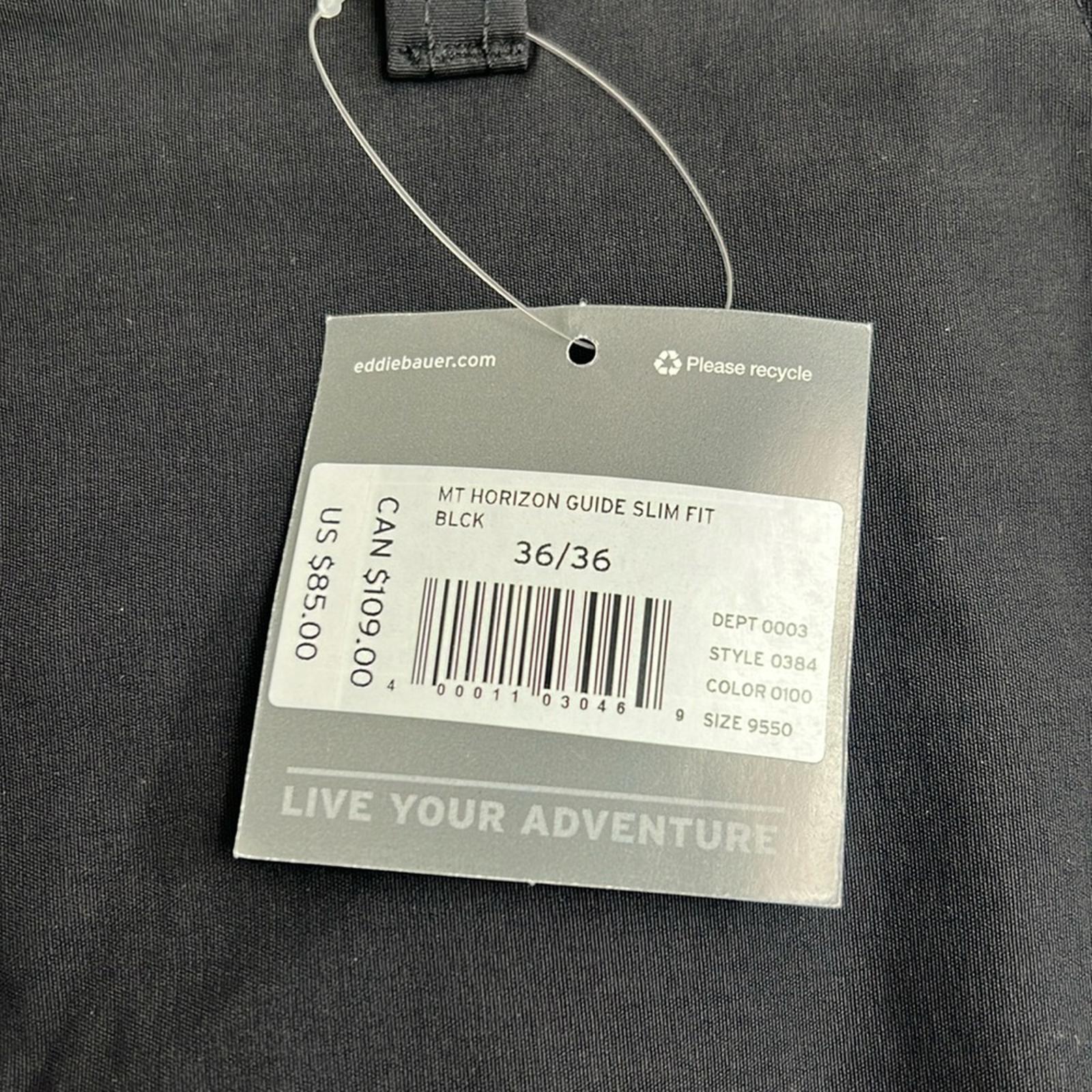 Eddie Bauer Horizon Guide Chino Pants Slim/Straight Tall, NWT, Size W36 X L36