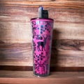 NEW Starbucks ‘Woodland Lace Color Change’ Tumbler 24oz Venti, Pink Red