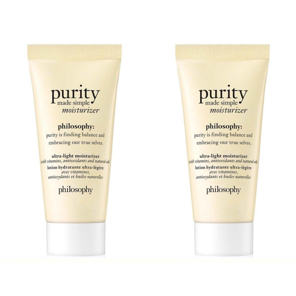 X2 Philosophy Purity Made Simple Moisturizer 15ml/0.5oz NEW in Box