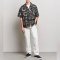 Hugo Men’s Egeeno Sunflower Camp Shirt in Green Multicolor, NWT, Size M