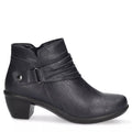 Easy Street Damita Ankle Boots in Navy, Size 9W NEW in Box
