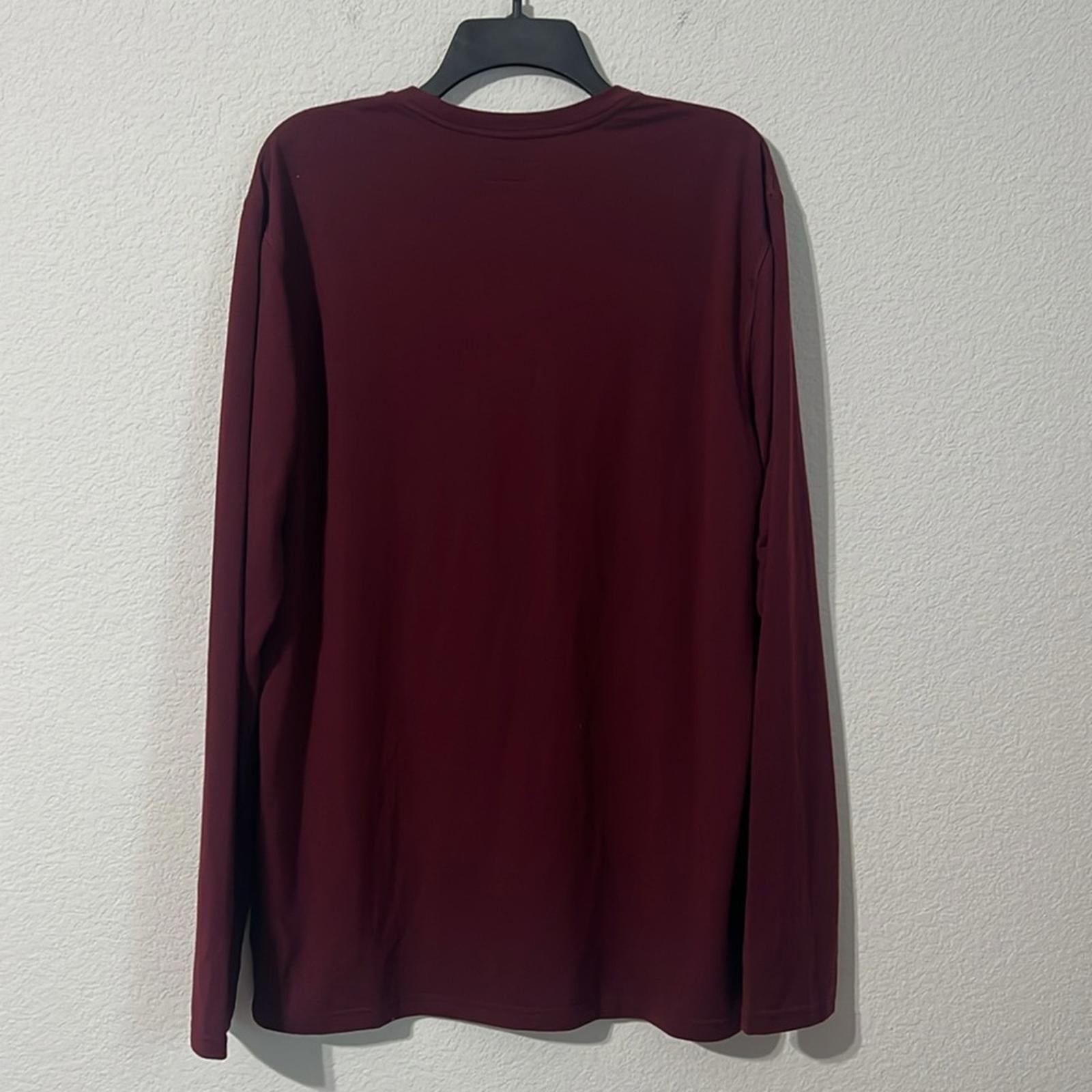 Polo Ralph Lauren Crewneck Sleep Shirt in Red Burgundy, Size L, NEW