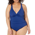 Lauren Ralph Lauren Stretch Tummy Control Twist Front Swimsuit, Size 6 NWT